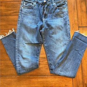 AG Adriano Goldschmied Denim Blue Skinny Jeans